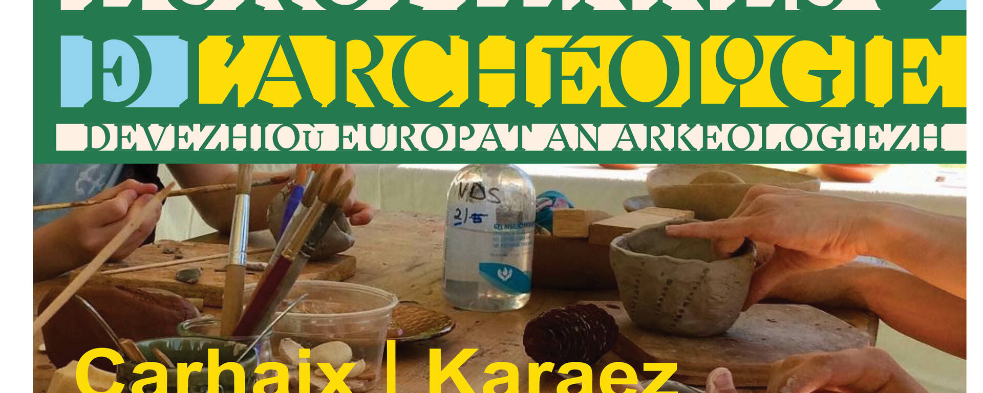 L'affiche des JEA 2023 à Vorgium