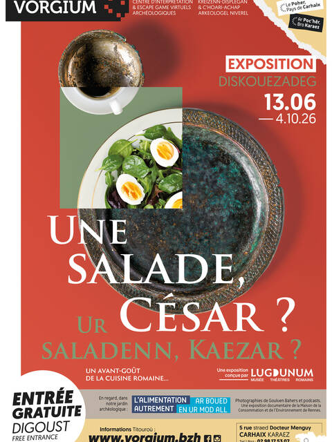 Affiche des expositions de l'été