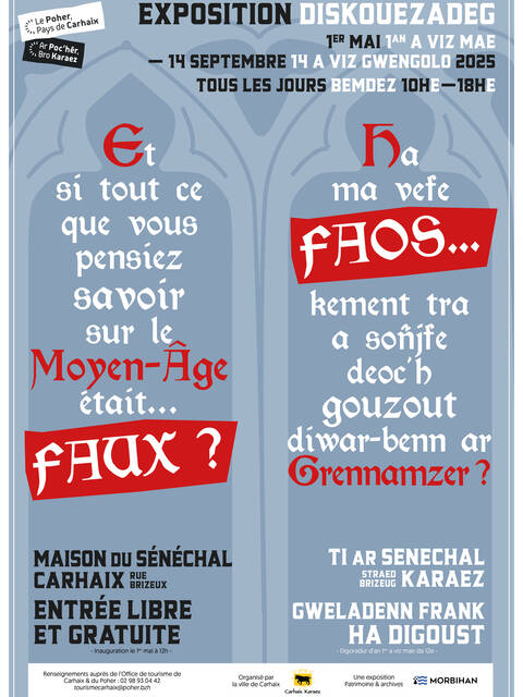Exposition sur les clichés au Moyen-Âge à Carhaix