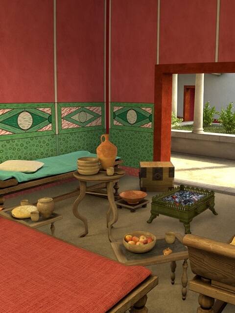 Un triclinium de Vorgium
