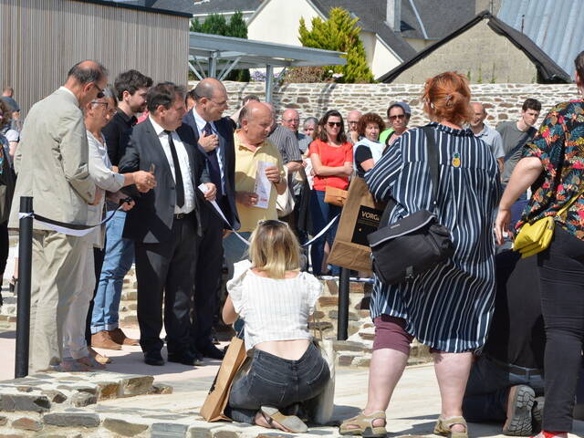 Inauguration de Vorgium le 13 juillet