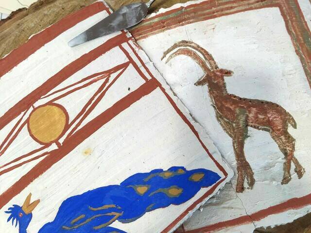 atelier fresque antique à Vorgium