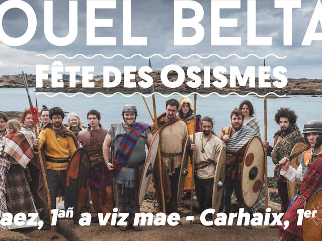 Gouel Beltan, célébration des Osismes à Vorgium le lundi 1er mai 2023 (crédit photo : Julien Danielo)