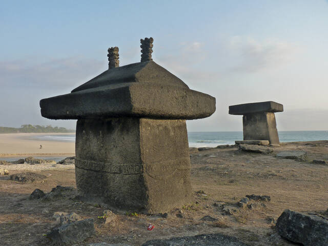 Dolmen du village de Ratengaro (crédit Tara Steimer / UNIGE)