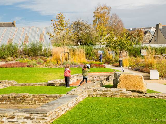 Le jardin archéologique de Vorgium (Crédit Laetitia Scuiller)